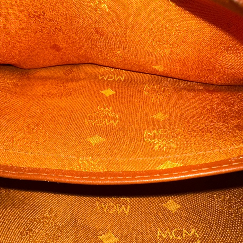 “Vintage MCM Boston Satchel” “Visetos Speedy Bag” “Cognac Monogram Handbag” - Picture 6 of 10